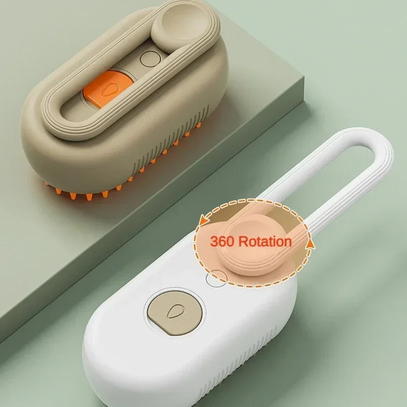 Noble Steam Brush.
Escova inteligente com vapor para remover pelos e proporcionar uma experiência relaxante ao seu pet.