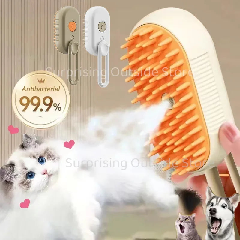 Noble Steam Brush.
Escova inteligente com vapor para remover pelos e proporcionar uma experiência relaxante ao seu pet.