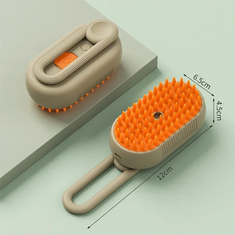 Noble Steam Brush.
Escova inteligente com vapor para remover pelos e proporcionar uma experiência relaxante ao seu pet.